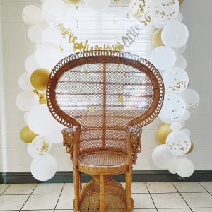 Emmanuelle Style Peacock Chair