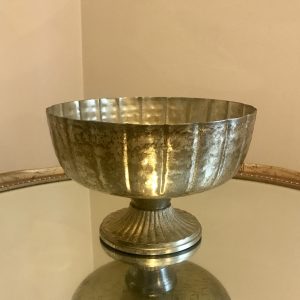 Large Gold Compote Vases