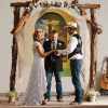rustic cedar arch rental houston