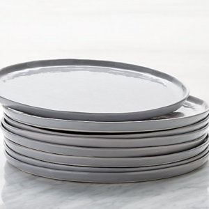 Grey Mercer Dinner Plates