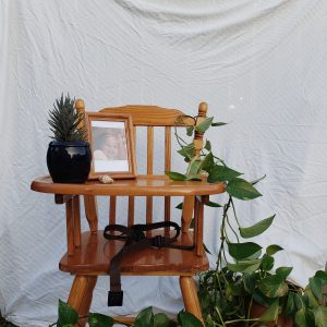 Vintage High Chair - Wooden