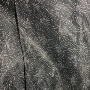 BLACK SPARKLER ORGANZA OVERLAY