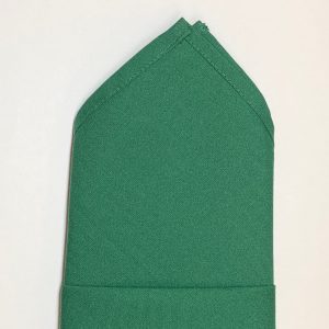 FOREST GREEN POLYESTER NAPKIN