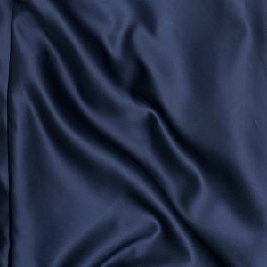 NAVY SATIN TABLECLOTH