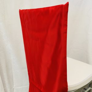 RED CHAIR SLIP COVER