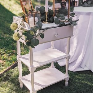White Vintage Table