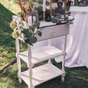 White Vintage Table