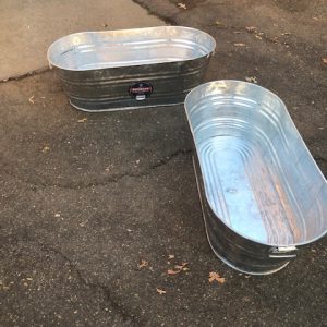 16 Gallon Ice Tubs Galvanized Steel Bucket Behrens