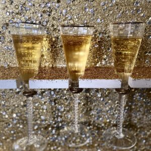 Blingy Champagne Wall/Backdrop