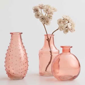 Light Pink Bud Vases