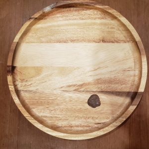 Wooden Circular Tray