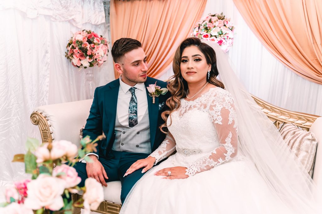 nikkah wedding couple