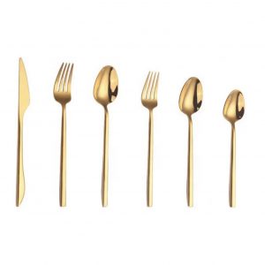 Classic Gold Flatware Set (4 Piece)