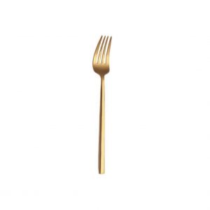 Gold Flatware Dessert Fork (1 piece)