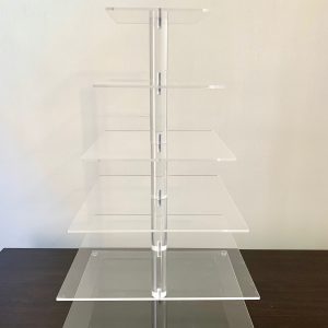 Square Six-Tier Cake Stand
