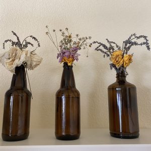 Brown vases