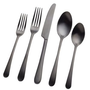 Black Flatware