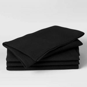 Black Cotton Napkin