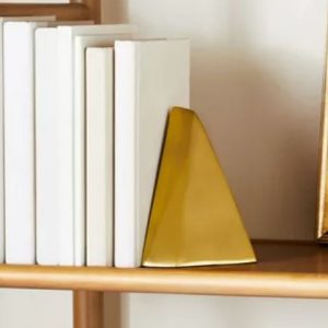 Gold Triangle Bookend