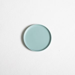 Mint Stoneware Salad Plate