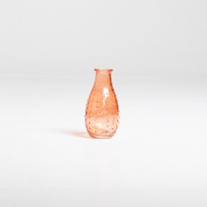 Orange Dotted Vase