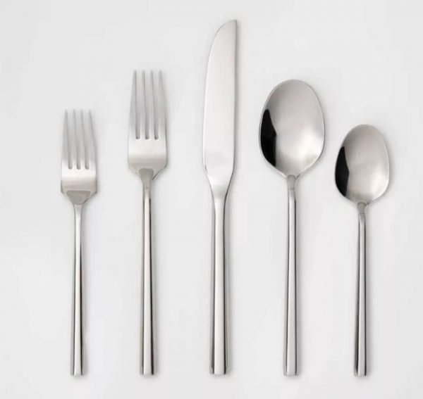 Stainless Steel Silver Flatware Set