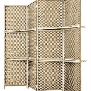 Wicker Divider Wall