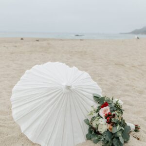 White 32" Parasols