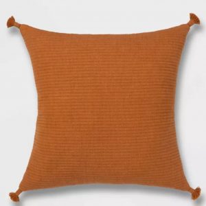 Soft Texture Rust Pillow