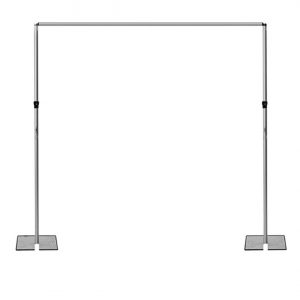 Pipe and Drape Backdrop 12ft Wide 10ft Tall