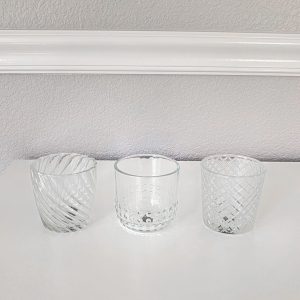 Assorted Glass Votives