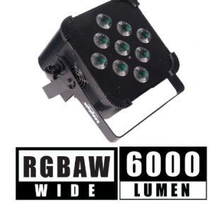 5 IN 1 BATTERY POWERED, WIRELESS DMX FLAT LED LIGHT