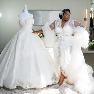 Couture Bridal/ Maternity Robe