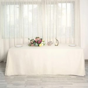 Beige Rectangle Tablecloths