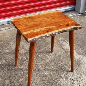 Acacia Wood Side Table