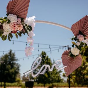 LED "LOVE" light up sign