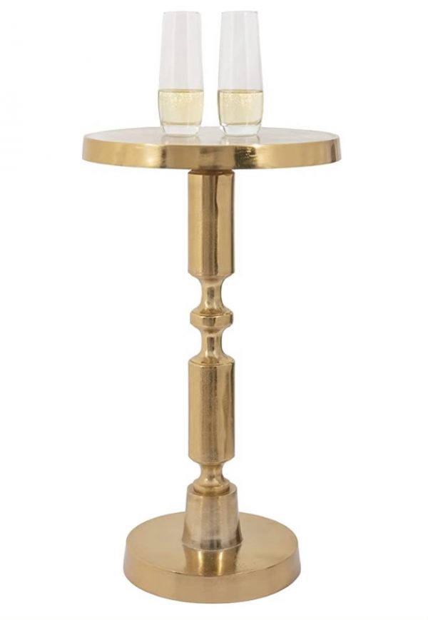 Gold Side Table