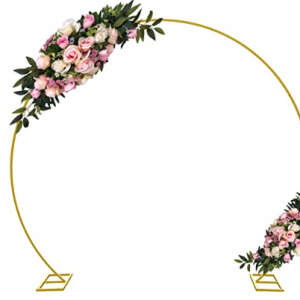 Large Round Gold Arch