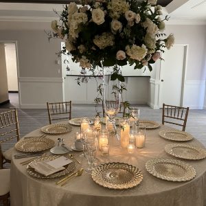 Luxe Gold Glass Charger