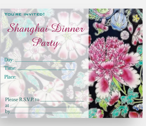 MilleFleur Matching 50 Personalized Invitations w/envelope