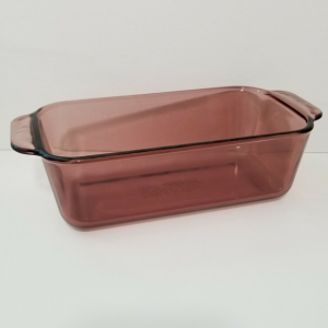 Pyrex Bakeware Cranberry Rectangular Loaf Dish 5” x 8″