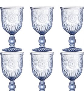 blue goblet