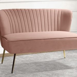 Pink Velvet Couch