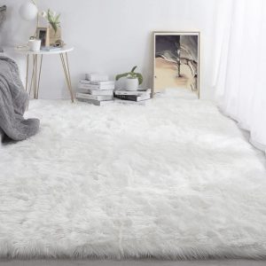 White Fluff Rug