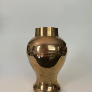Brass Vase (6.5" Tall)