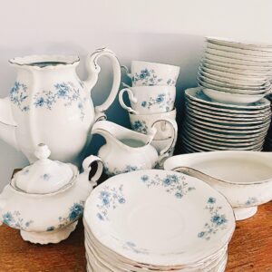 Blue and White Garland China