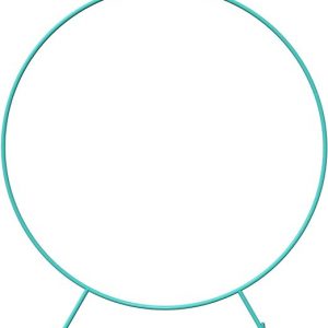 6 ft Circle Blue/Tiffany Blue Arch