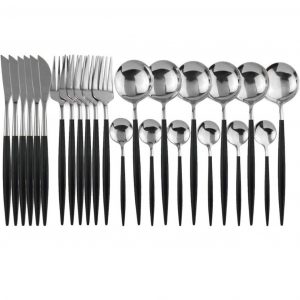 Black&Silver Flatware