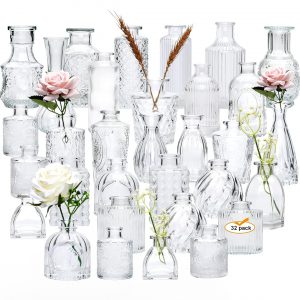Flower bud vases