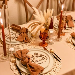 Assorted Amber Goblets